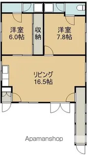 ハイツ周【1階】の間取り